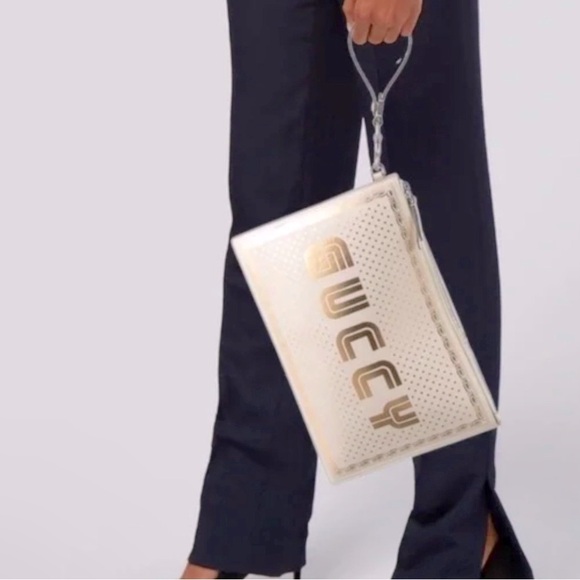 GUCCI GUCCY SEGA X WRISTLET BAG - Picture 1 of 2